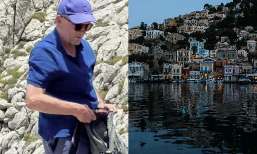 Σύμη: Άκαρπες μέχρι στιγμής οι έρευνες για τον Βρετανό παρουσιαστή - Βγήκε ελικόπτερο, τον αναζητούν σε βραχώδη περιοχή (βίντεο)